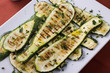 Photo: Grilled zucchini Grilled zucchini