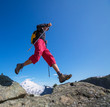 Jumping boy