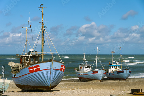 Photo: dänische Fischerboote dänische Fischerboote