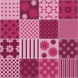 Vector: patchwork background with different patterns patchwork background with different patterns