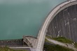 part of dam wall
