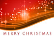 fantastic christmas wave design with snowflakes and stars