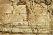 Granite cliff natural background