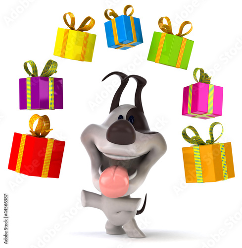 Illustration: Fun dog Fun dog