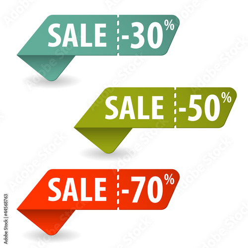 Vector: Collect Sale Signs Collect Sale Signs