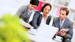 African American Advertising Executive Office Team Meeting