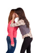 Two  girl friend gossiping