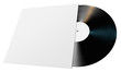 Disque 33 tours sur fond blanc 2