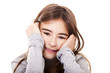 Little girl smilling
