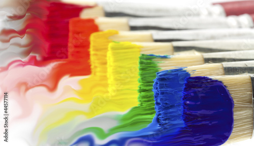 Photo: pinceaux peinture gouache pinceaux peinture gouache