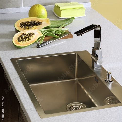 Photo: Sink for kitchen ware Sink for kitchen ware