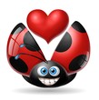 coccinella cuore