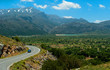 Picturesque road from Lasithi Plateau