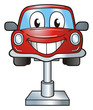 Car Lift Cartoon