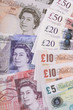Britische Banknoten Pfund