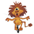 Circus lion