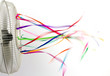 Ribbons on a Fan