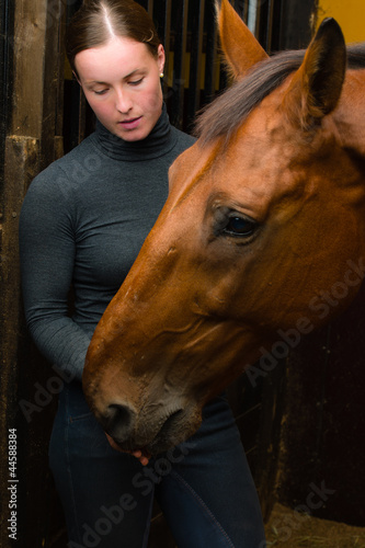 Photo: Tidbit to horse Tidbit to horse