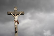 Jesus Christ crucifixion sculpture