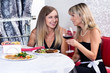 Foto: Laughing friends having dinner Laughing friends having dinner