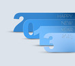 Happy New Year 2013 vector card