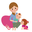 子育てするお母さん