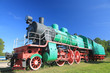 Old locomotive, Haapsalu, Estonia.
