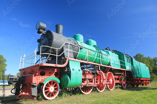 Photo: Old locomotive, Haapsalu, Estonia. Old locomotive, Haapsalu, Estonia.