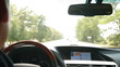 Automobile dashboard with integrated GPS navigation