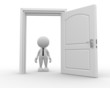 Open door