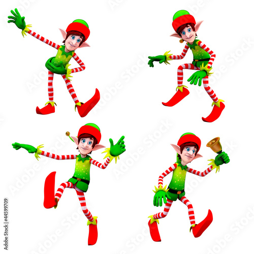 Illustration: dancing elves dancing elves