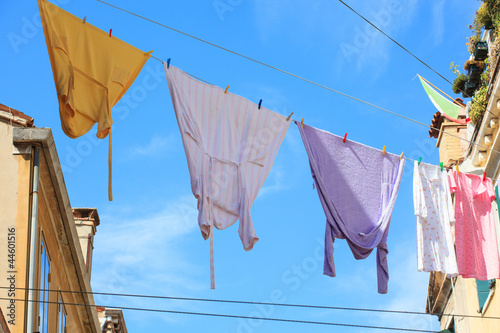 Photo: Clothes hanging Clothes hanging