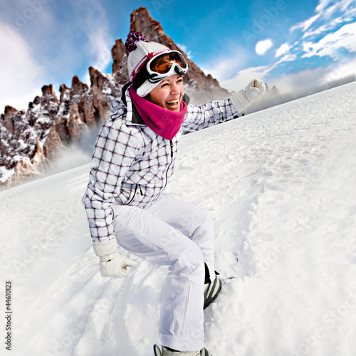 Photo: snowboarding snowboarding