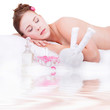 Photo: Junge Frau entspannt Junge Frau entspannt