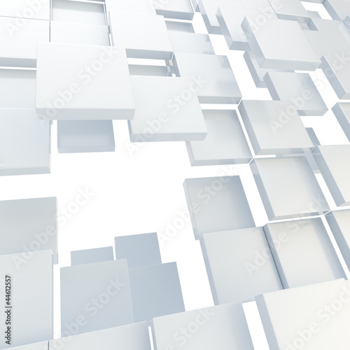 Illustration: Abstract copyspace background made of glossy plates Abstract copyspace background made of glossy plates