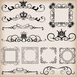 Vector set. Vintage Elements for your design.