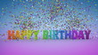 Happy Birthday, 3d animation