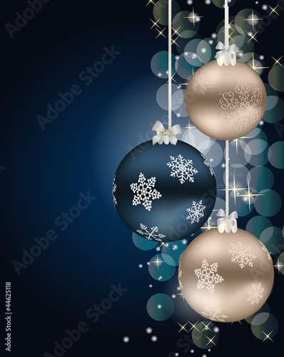 Vector: Abstract beauty Christmas and New Year background. Abstract beauty Christmas and New Year background.