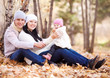 family in the park