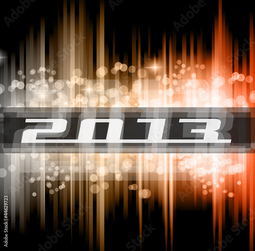 Vector: Hight Tech 2013 new year celebration poster. Hight Tech 2013 new year celebration poster.