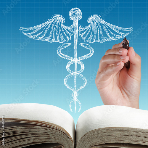 Photo: abstractcaduceus sign abstractcaduceus sign