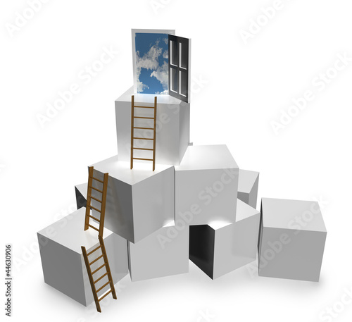 Illustration: Scale e cubi Scale e cubi
