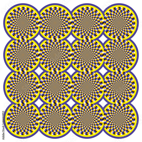 Vector: Optical illusion Spin Cycle Optical illusion Spin Cycle