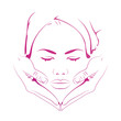 visage, soin,massage,détente