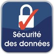 bouton sécurité des données