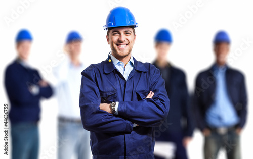 Photo: Group of engineers Group of engineers