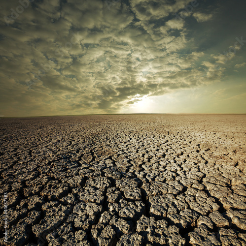 Photo: Drought land Drought land