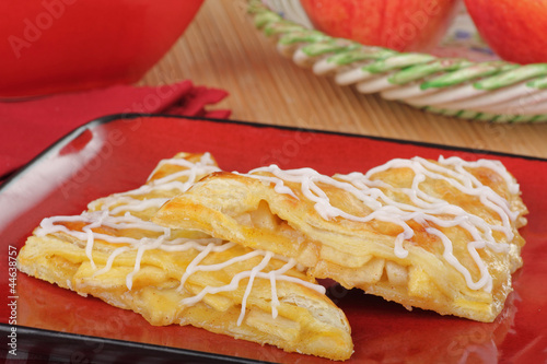 Photo: Two Apple Turnovers Two Apple Turnovers