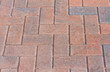 Red block pavior driveway