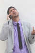 Businessman with his mobile phone